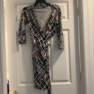 DVF classic wrap dress